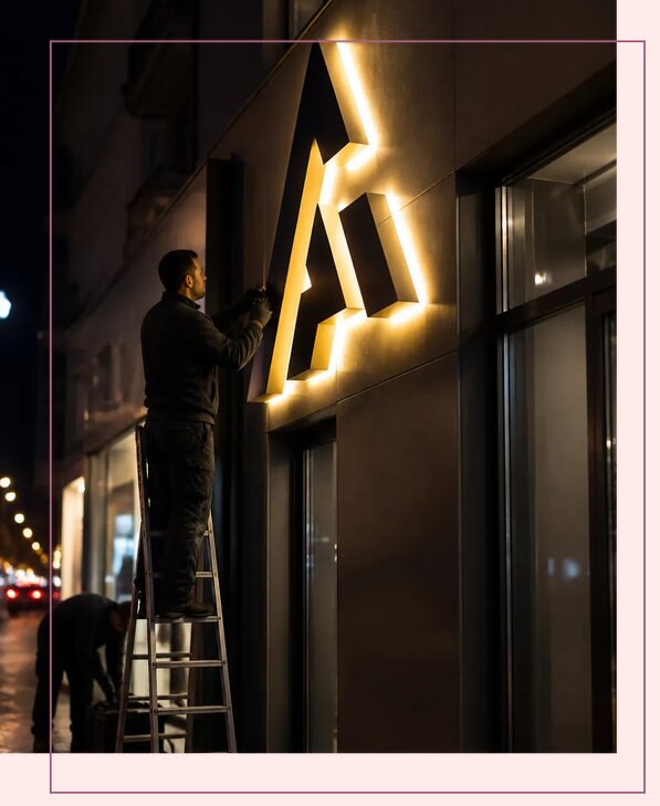 Светящийся логотип на заказ в Домодедове от 15789 р. | Аванза-Дмд